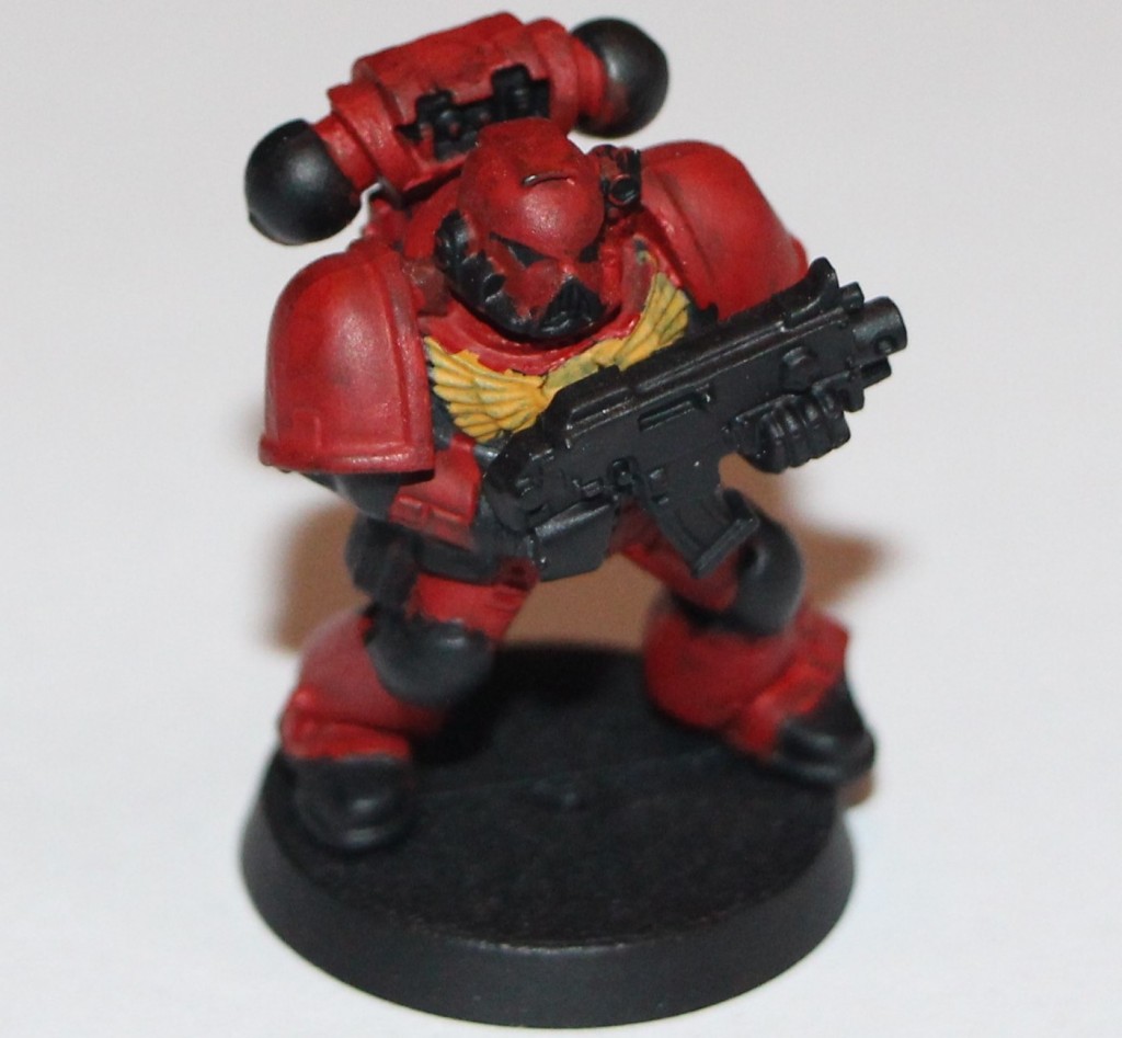 Space Marine als Figur für das eigene Spielkonzept