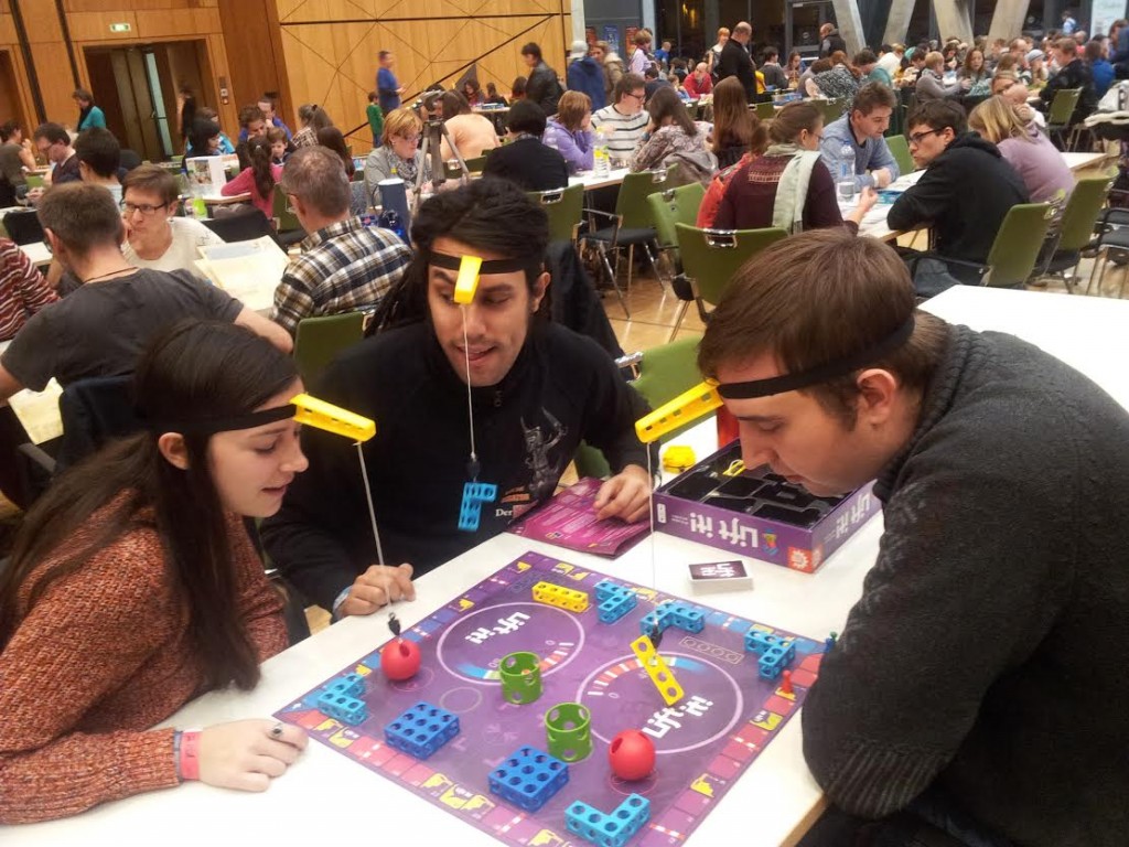 Lift it bei dem Spieletreffen Darmstadt spielt