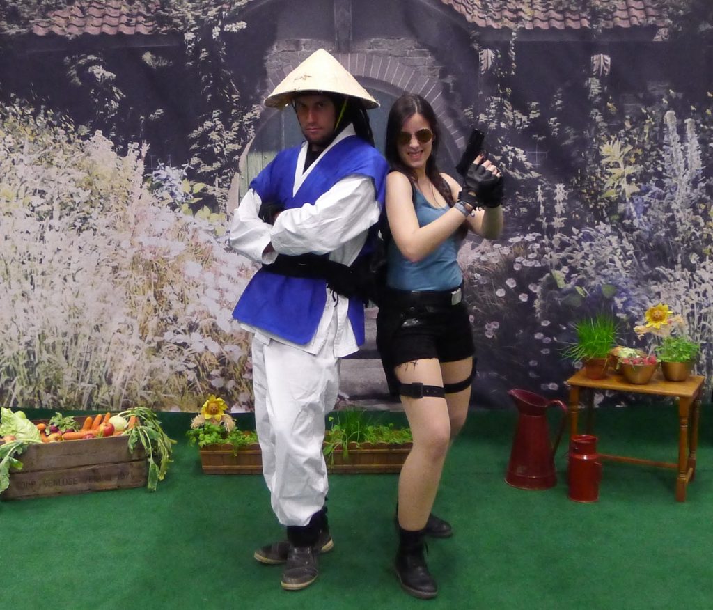 Raiden und Lara Croft, kurz: Tomb Raiden