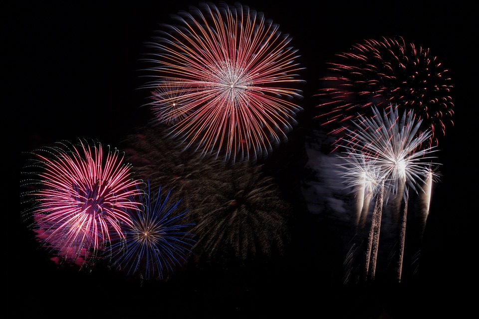 Feuerwerk Party