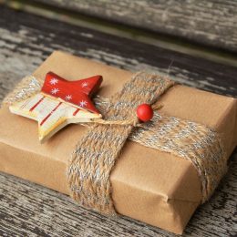 eingepacktes Geschenk