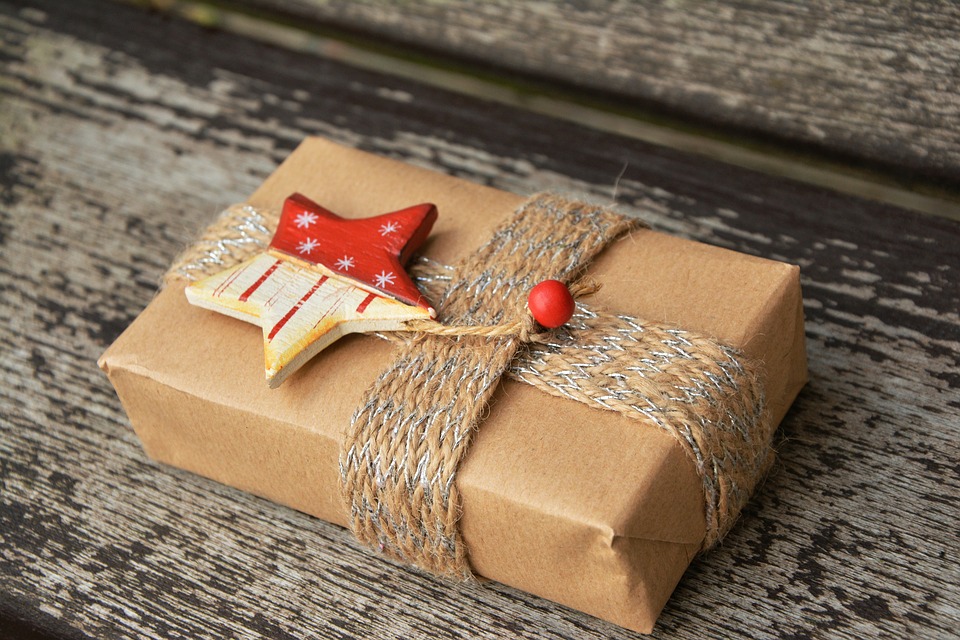 eingepacktes Geschenk