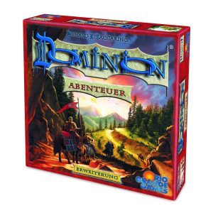 Cover von Dominion Abenteuer: Reiter vor bergigem Hintergrund
