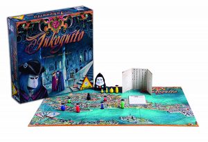 Inkognito: Spieleschachtel und Spielbrett