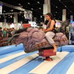 Aladdin auf einem Behemoth aus Final Fantasy