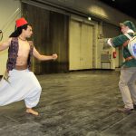Aladdin und Zelda kämpfen