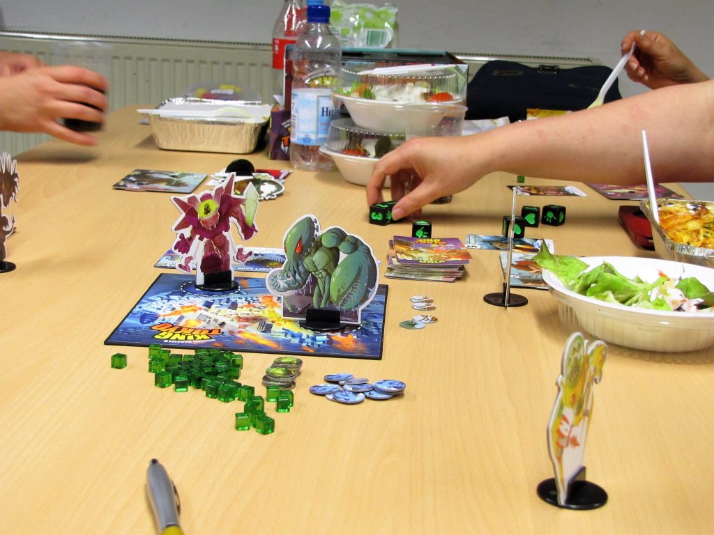 Spielsituation von King of Tokyo