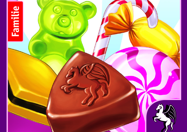 Coverausschnitt von Candy Match: Gummibärchen, Schokolade, Bonbon usw.